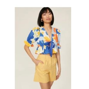 peter som collective cropped blouse